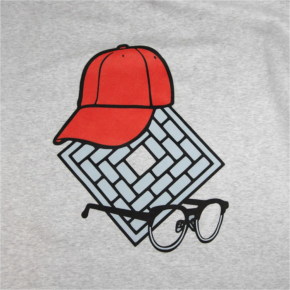 National Dee Collins felpa cappuccio bianca S-XL 320 GSM