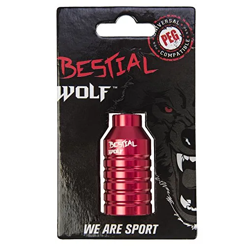 Bestial Wolf Slider peg monopattino rosso 49mm