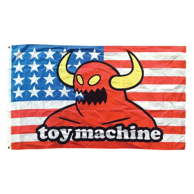 Toy Machine American Monster bandiera tessuto