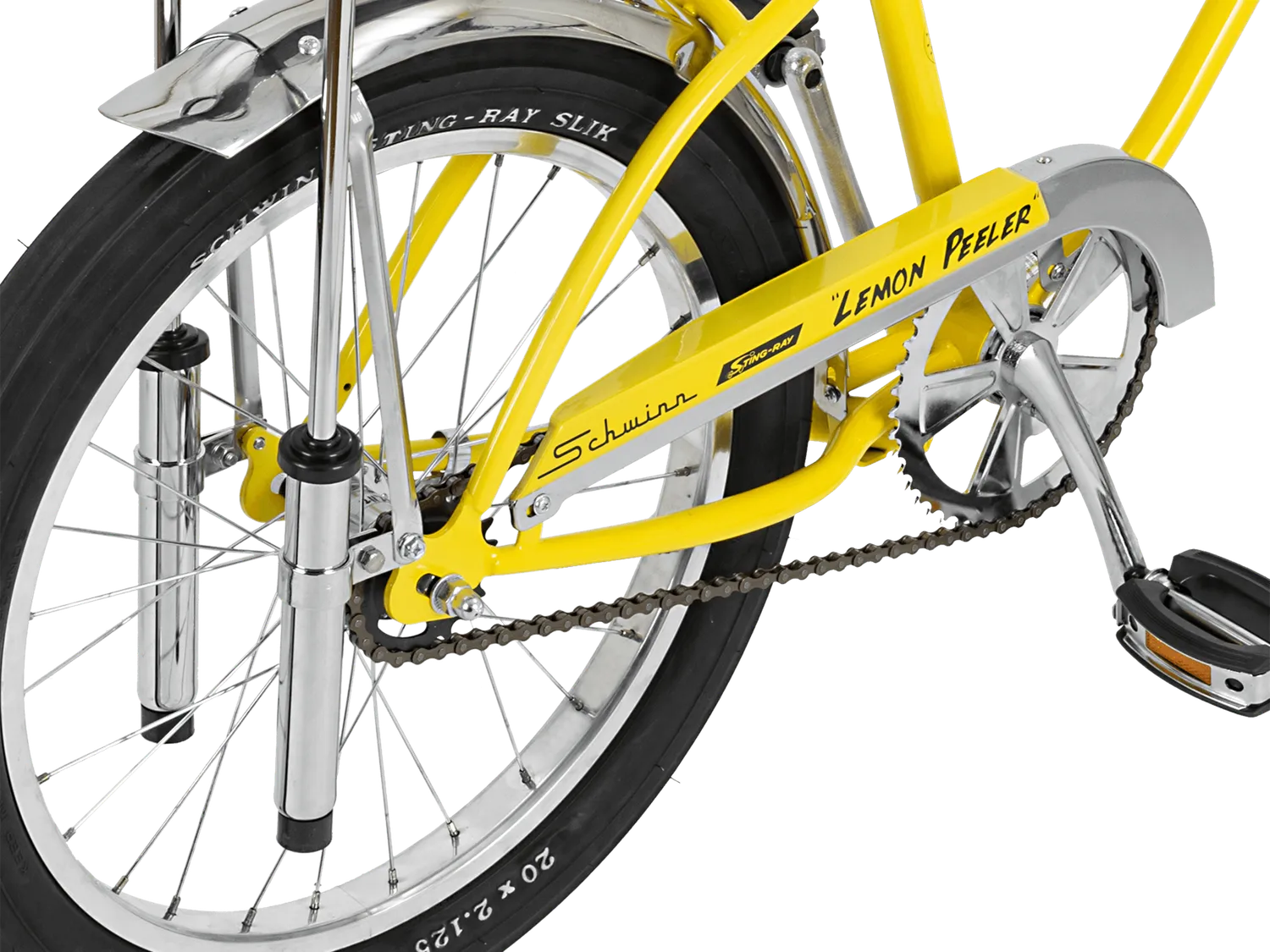 Schwinn Lemon Peeler Krate bici 20" gialla cruiser