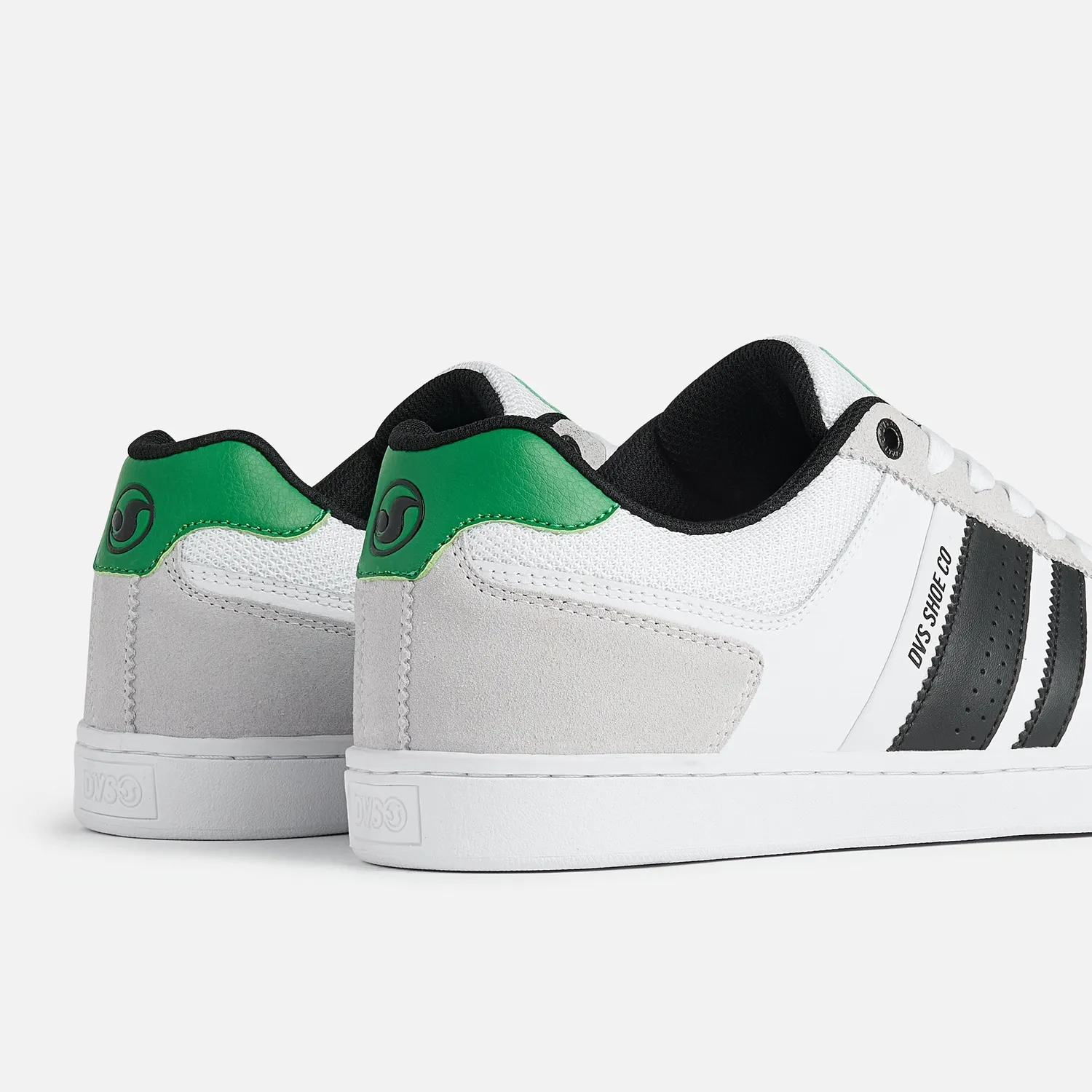 DVS Milan ST scarpe skate white grey green performanti