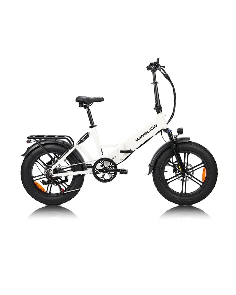 PULUMA FM2.0 bici elettrica pieghevole bianca 48V