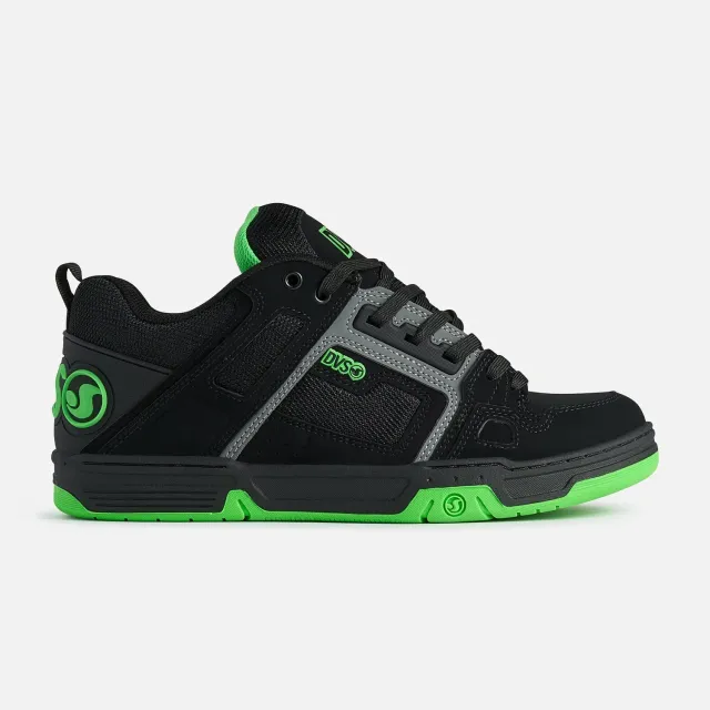 DVS Comanche scarpe skate nero lime imbottite