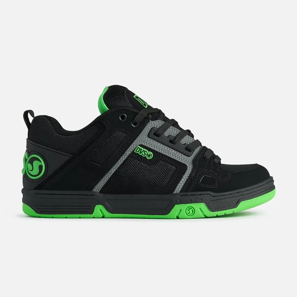 DVS Comanche scarpe skate nero lime imbottite