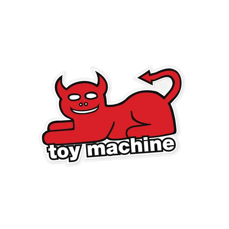 Toy Machine Devil Cat sticker vinile singolo