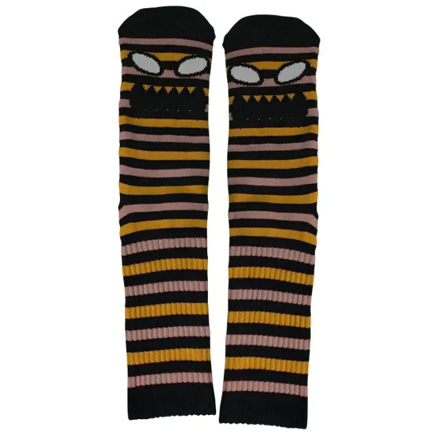 Toy Machine Monster Face Calzini mini stripes grigi
