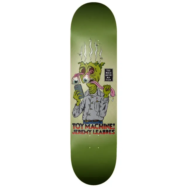 Toy Machine Monster Jeremy Leabres Too Much tavola 8.38
