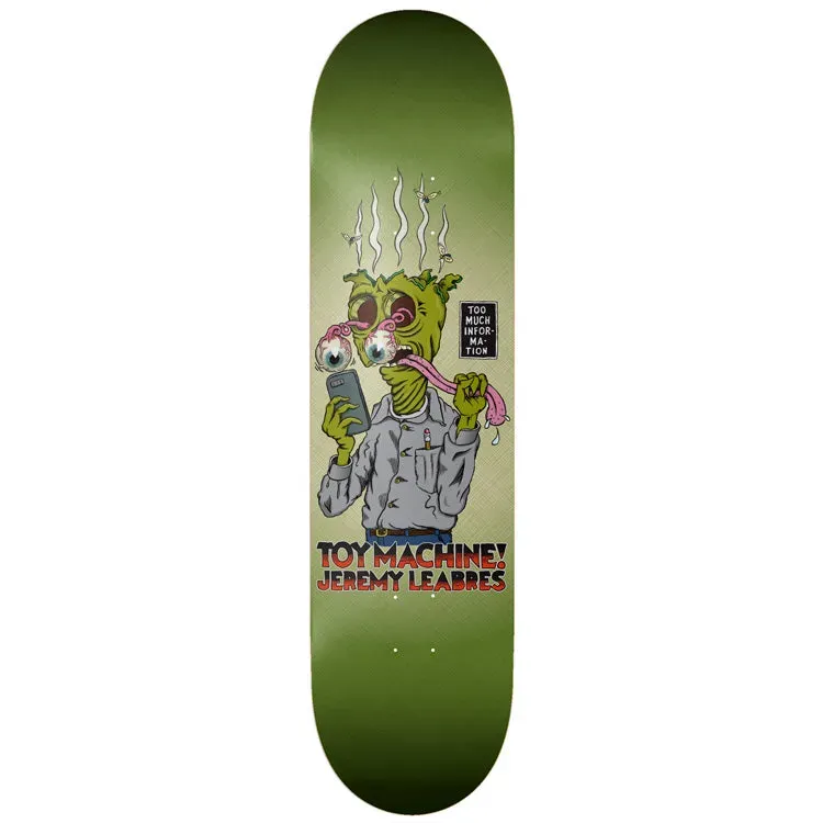 Toy Machine Monster Jeremy Leabres Too Much tavola 8.38