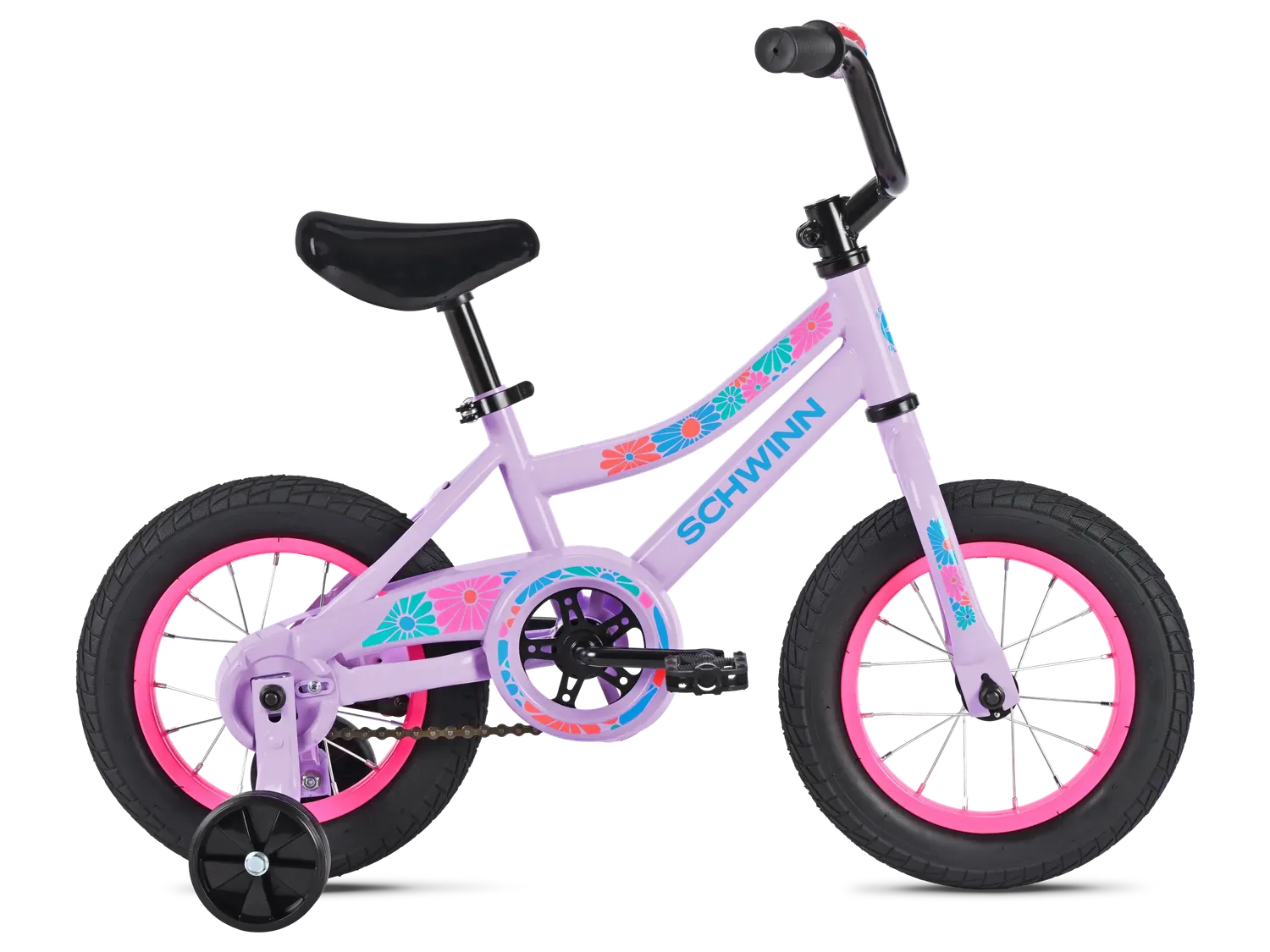 Schwinn My First Bike 12 bici bimbo lilla con casco