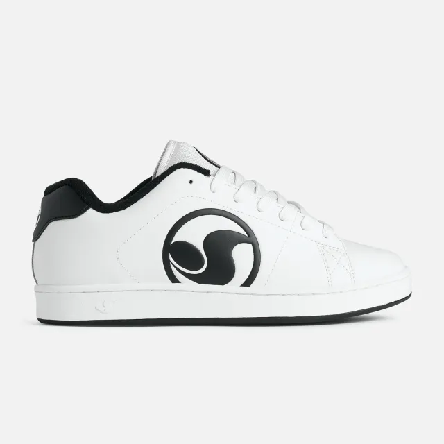 DVS Revival scarpe skate white black lace-to-toe