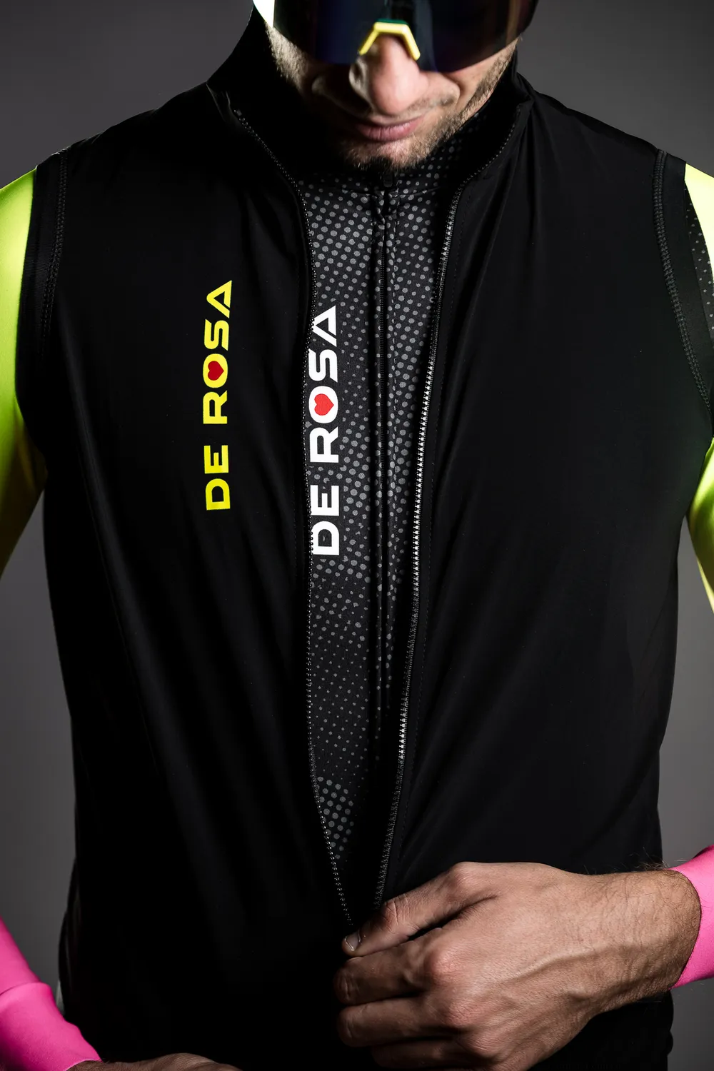 De Rosa Gilet antivento bici leggero packable