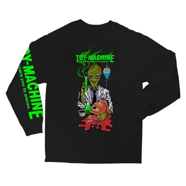 Toy Machine Sect Animator maglia manica lunga nera