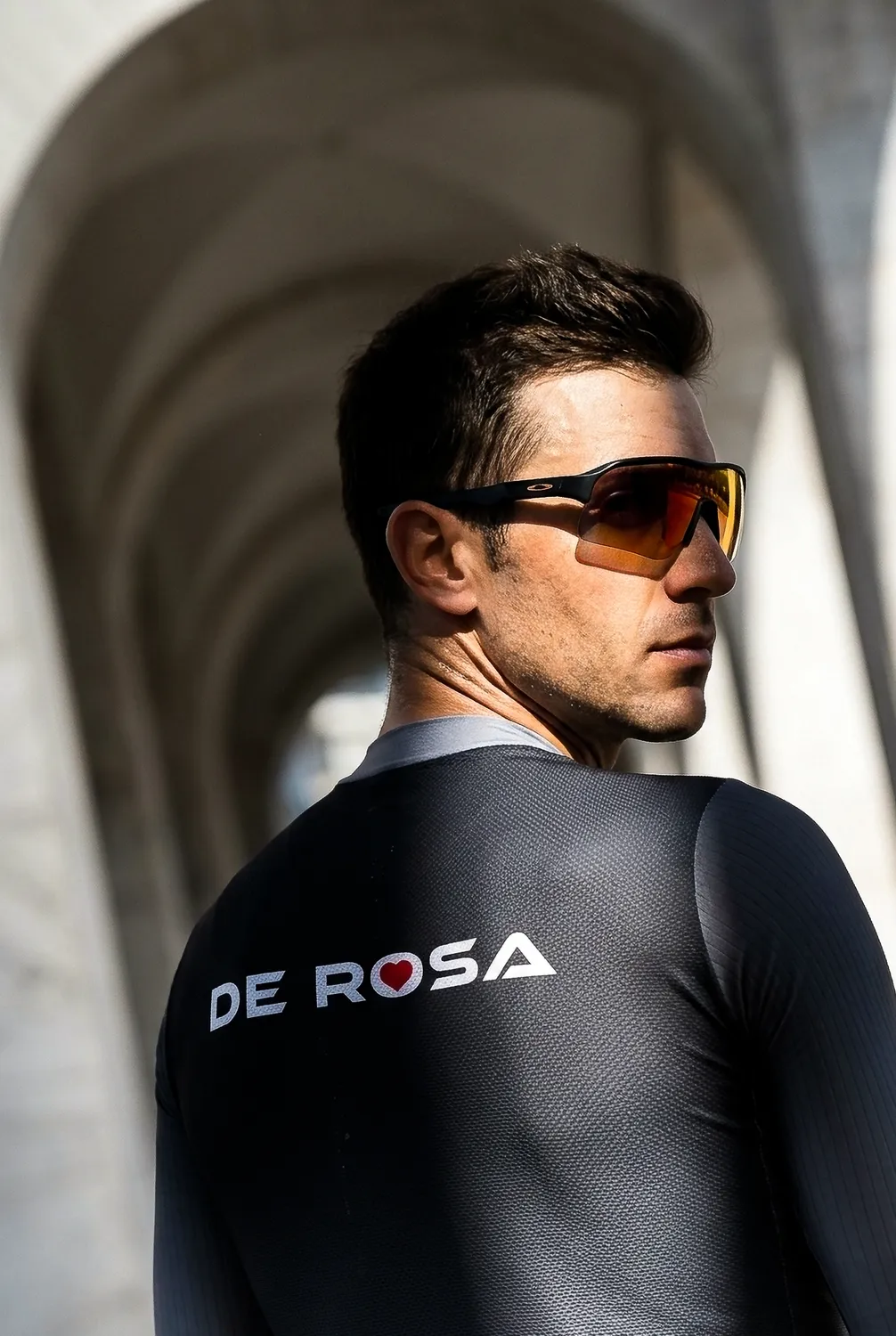 De Rosa Rider 2026 maglia ciclismo nera aero traspirante