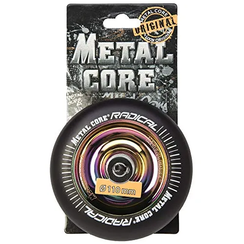 Bestial Wolf Metal Core Radical ruota monopattino 100 mm nero dura