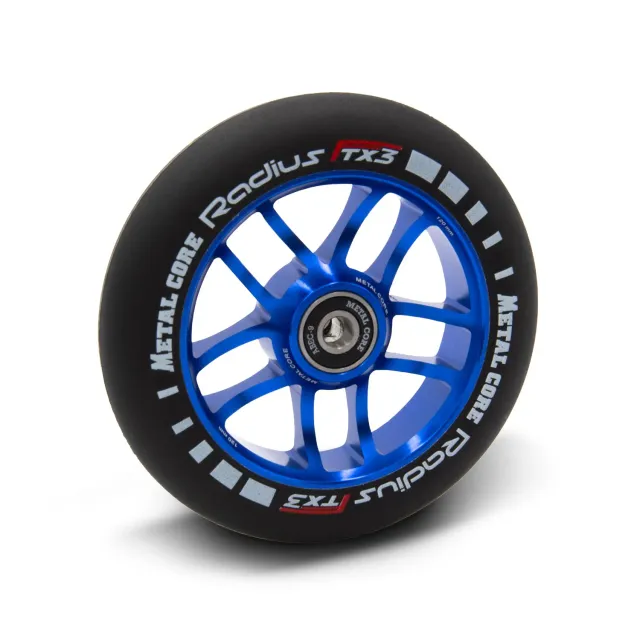 Metal Core Radius Ruota Monopattino 110 mm Blu