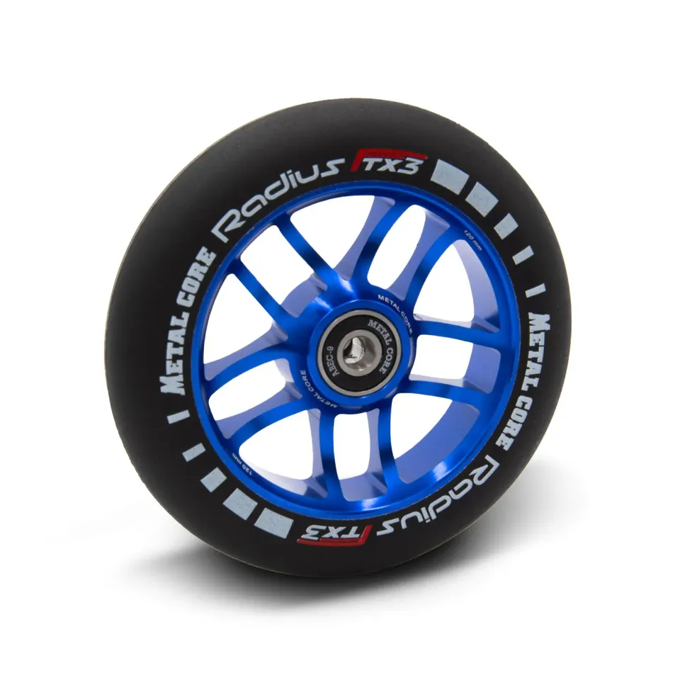 Metal Core Radius Ruota Monopattino 110 mm Blu