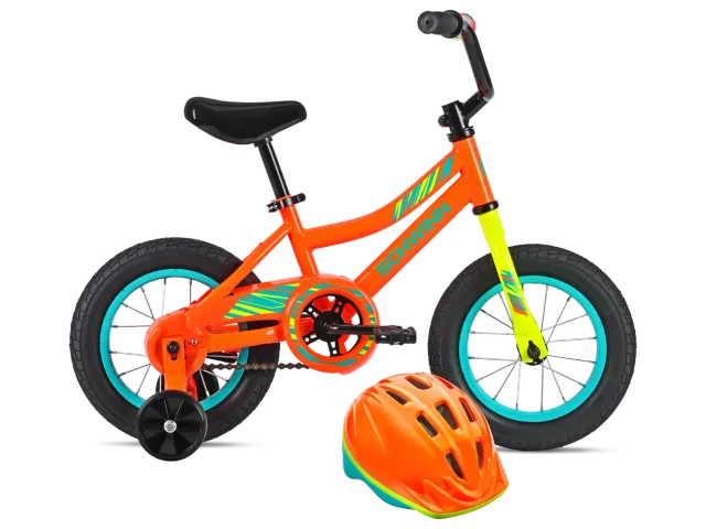 Schwinn My First Bike bici bambino arancione 12" con casco