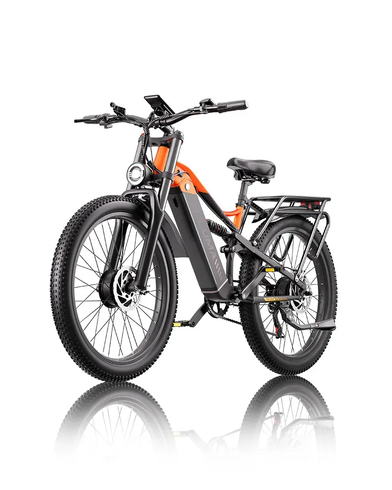 PULUMA PE86PRO bici elettrica 2x1000W 48V20Ah softtail