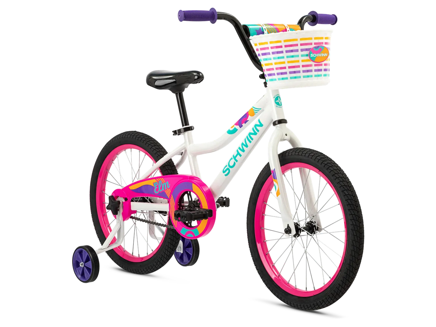 Schwinn Elm bici bambino bianca 18 pollici