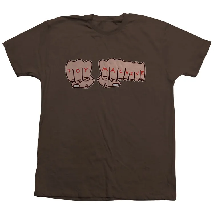 Toy Machine Fists t-shirt nera cotone