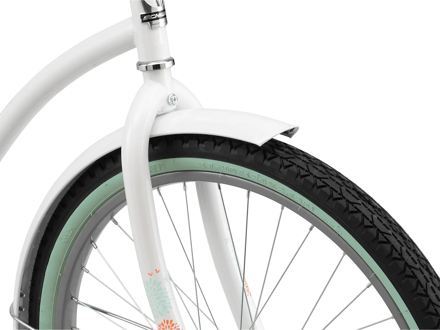 Schwinn Legacy cruiser bici 24 pollici bianca ragazzo