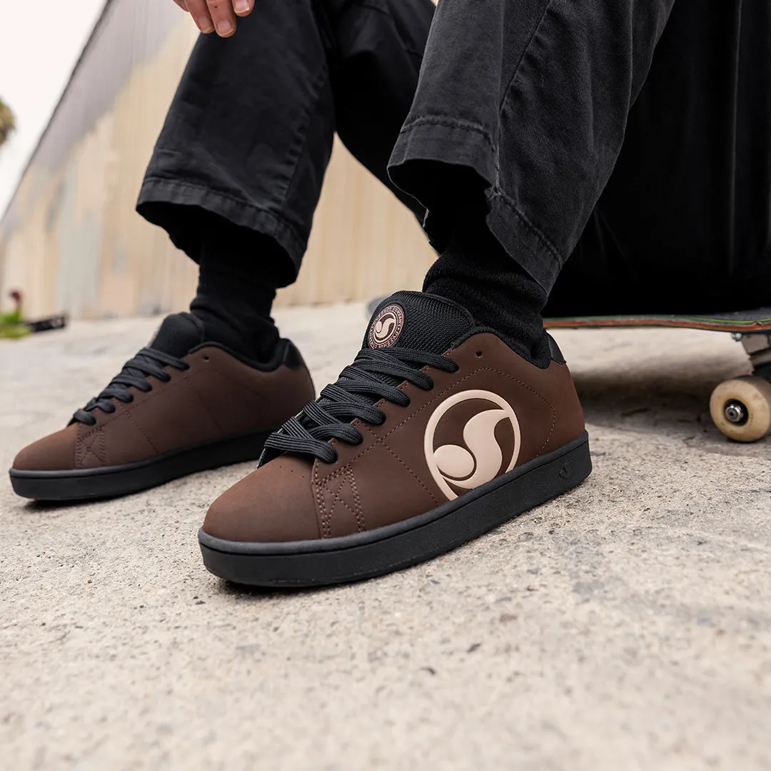 DVS Revival scarpe skate marrone pelle cupsole