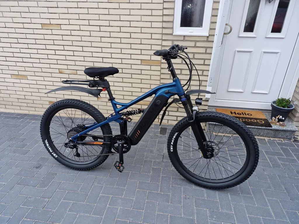 Puluma PH001 Bici Elettrica 48V 20Ah Blu Biammortizzata