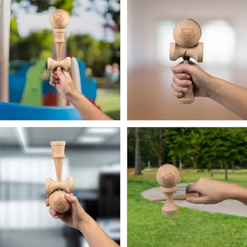 Bestial Wolf Kendama legno marrone taglia unica