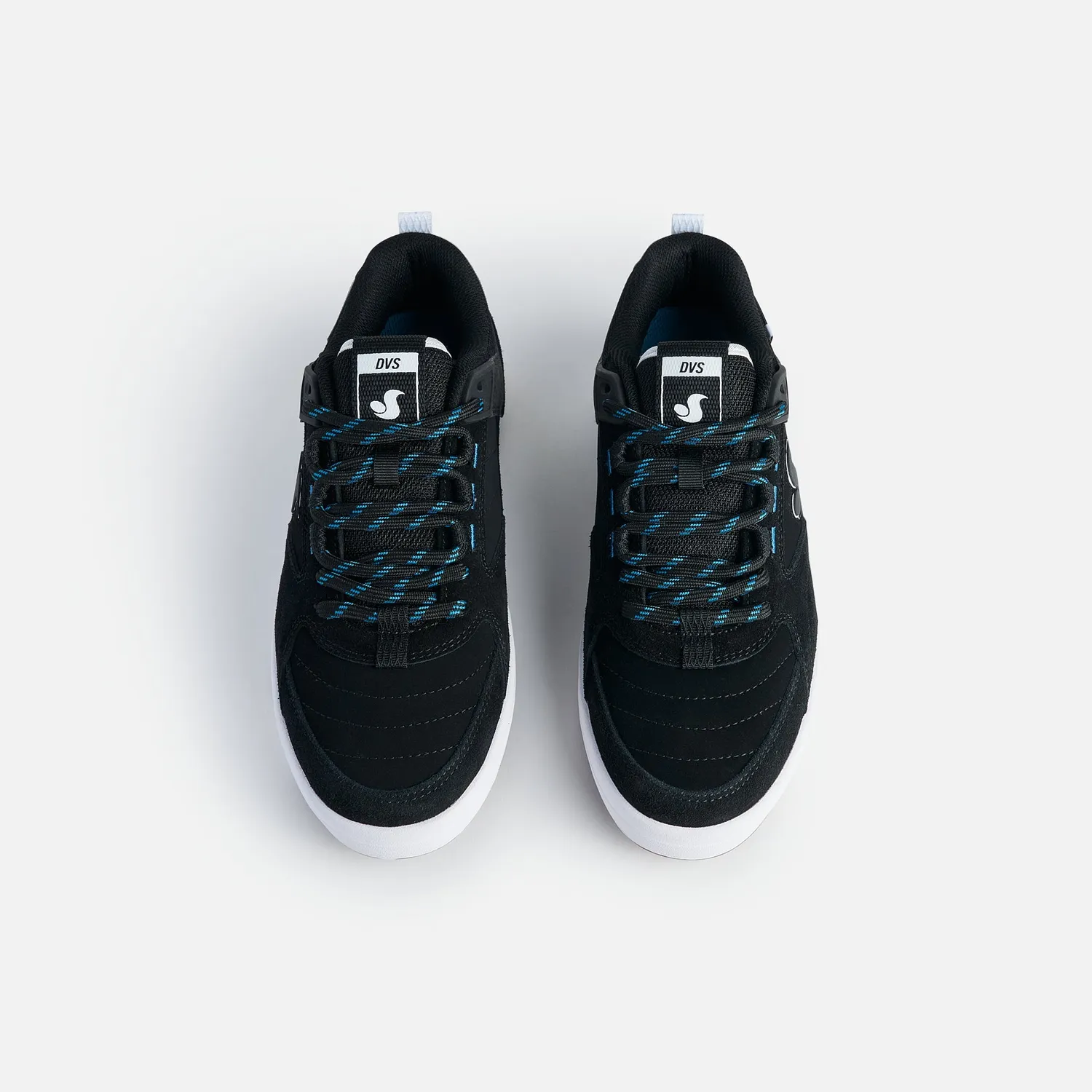 DVS Sureshock scarpe skate nero bianco blu team