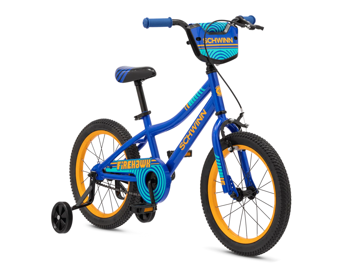 Schwinn Firehawk 16 bici bambino blu ruota 16 marciapiede