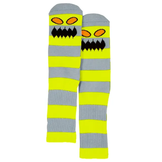 Toy Machine Monster Big Stripe calzini skate lunghi cotone