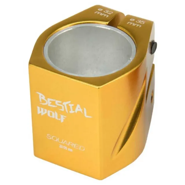 Bestial Wolf Squared clamp monopattino SQUAREDGOLD oro 1 pz