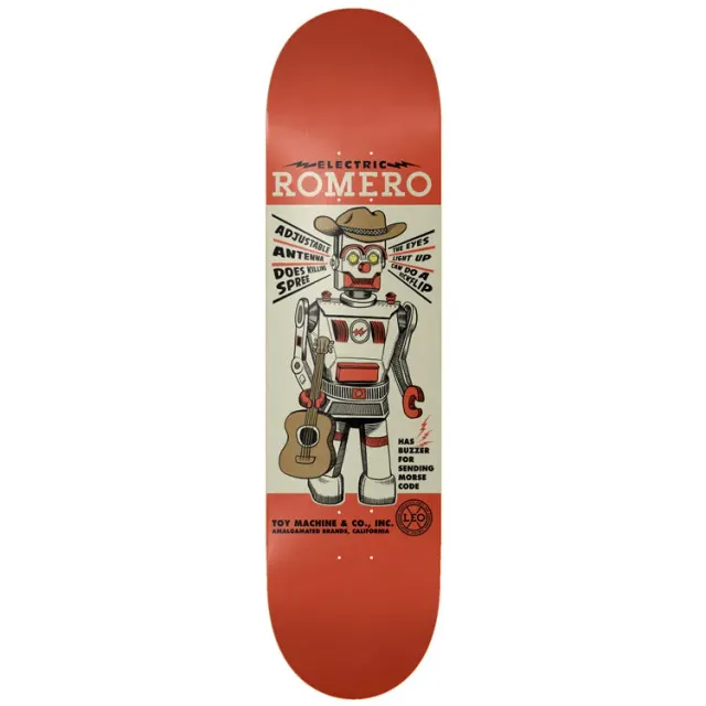 Toy Machine Leo Romero Robot tavola 8.50 larga