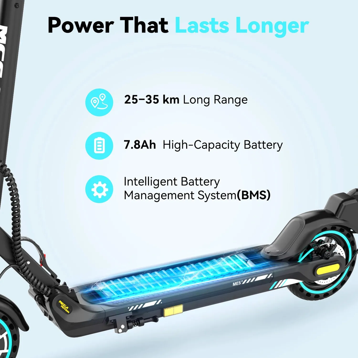 MEGA MOTION ME5 monopattino elettrico 350W 25 km IE