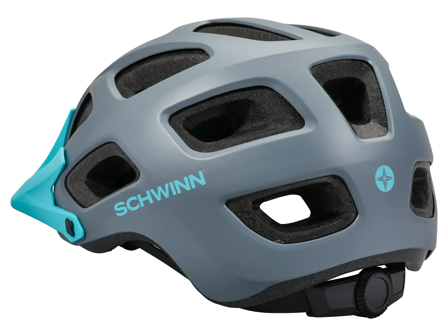 Schwinn Excursion casco bici grigio adulto ventilato