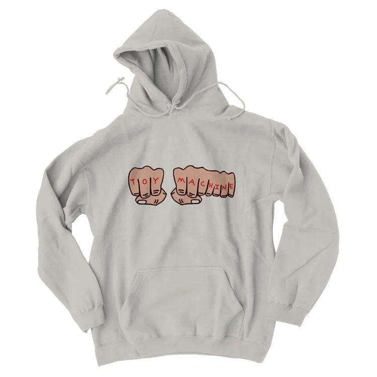 Toy Machine Fists Hood felpa con cappuccio nero cotone
