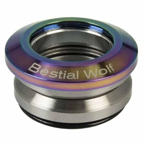 Bestial Wolf Serie Sterzo Alluminio Sigillata Arcobaleno