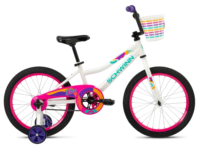 Schwinn Elm bici bambino bianca 18 pollici
