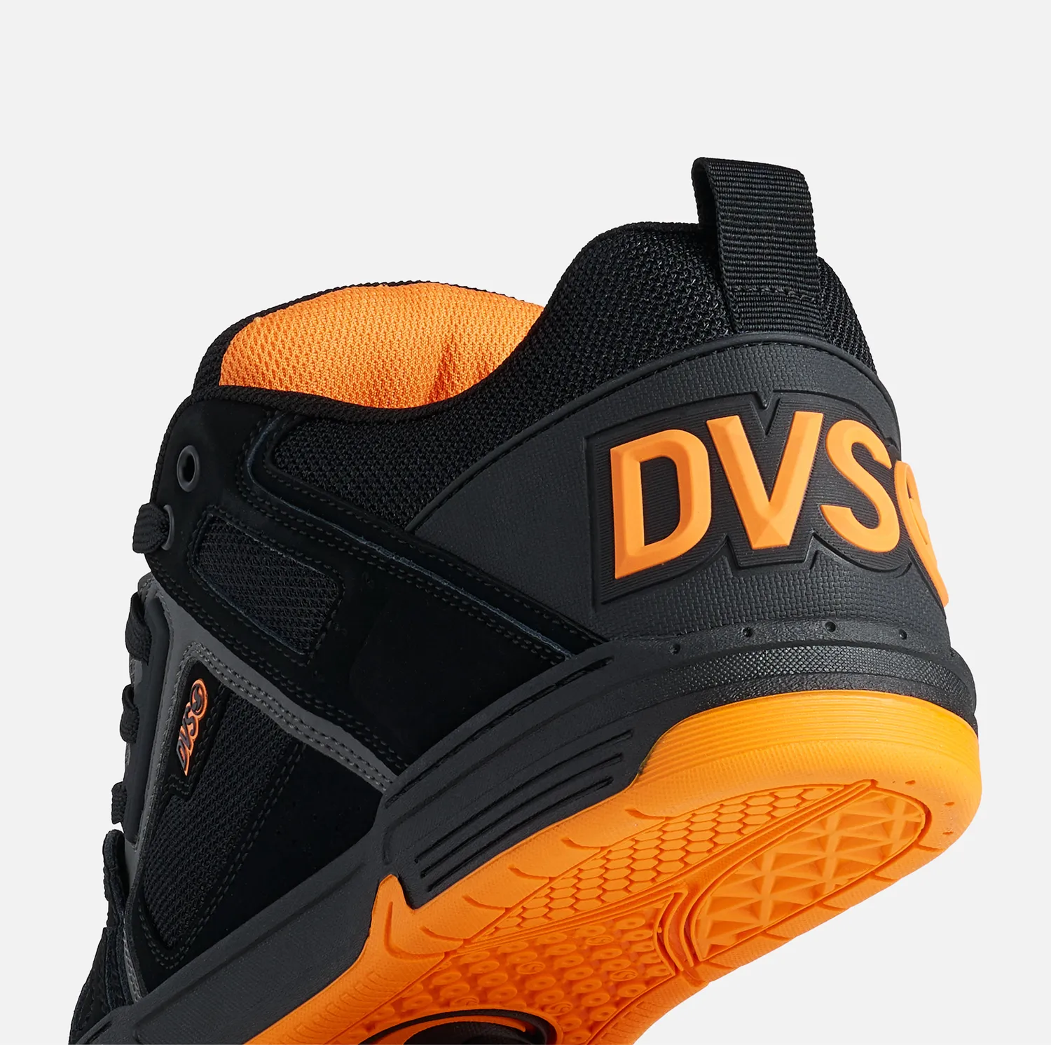 DVS Comanche scarpe skate nero arancione