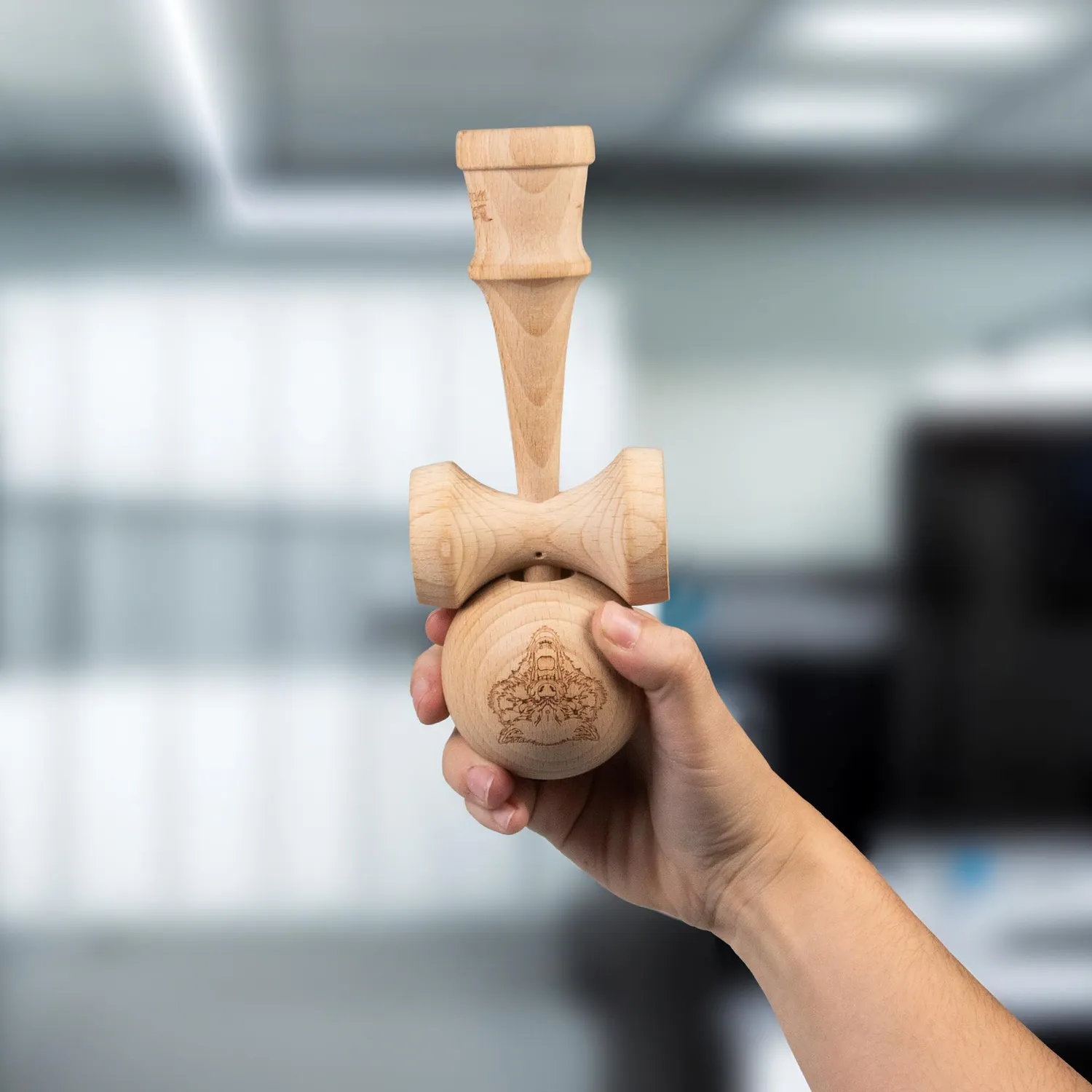 Bestial Wolf Wolf kendama legno classico bilanciato