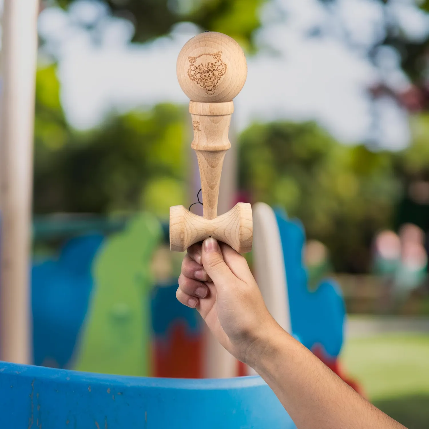 Bestial Wolf Wolf kendama legno classico bilanciato