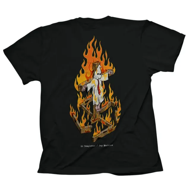 Toy Machine Charred Cross maglietta nera