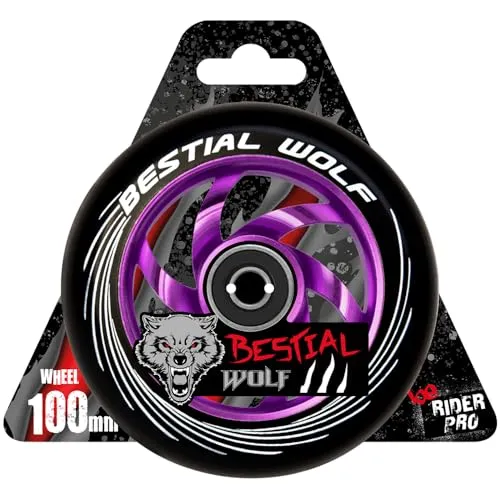 Bestial Wolf Twister ruota monopattino 110 mm viola