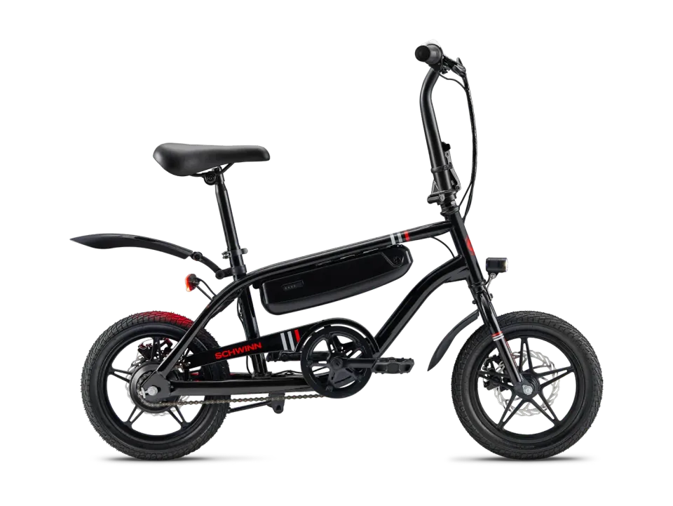 Schwinn Tornado Compact bici elettrica nera 14
