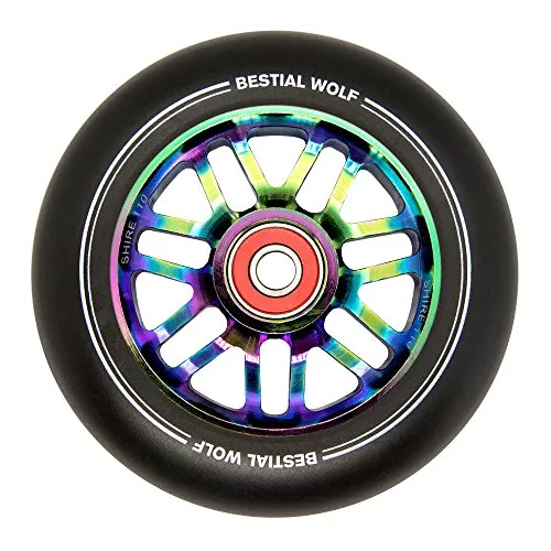 Bestial Wolf Shire ruota monopattino 110 mm arcobaleno