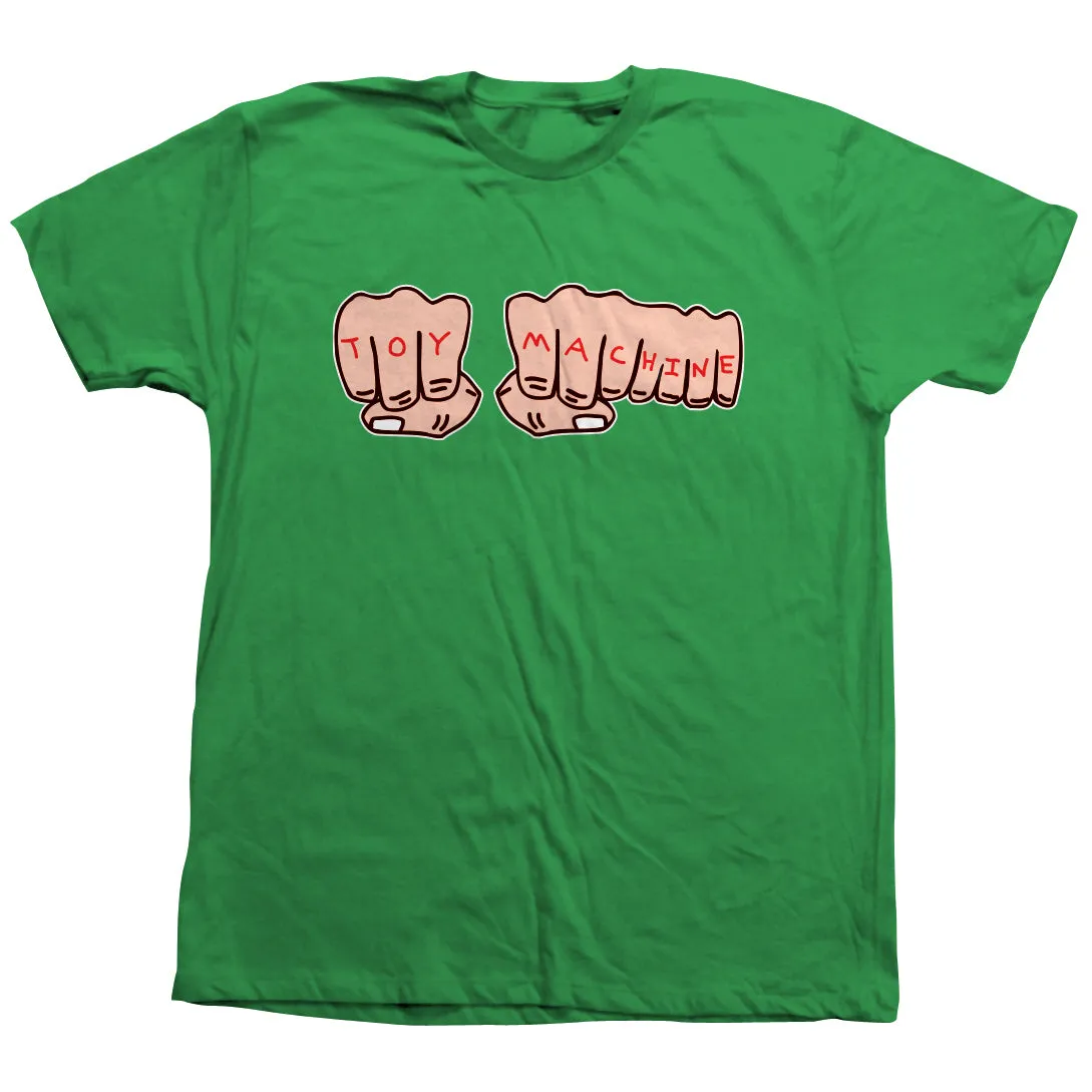 Toy Machine Fists t-shirt nera cotone