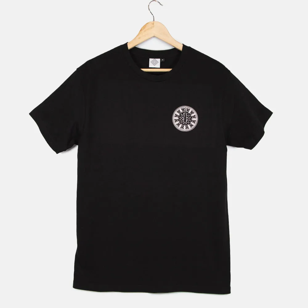The National Skateboard Co. Liver Building t-shirt nera cotone