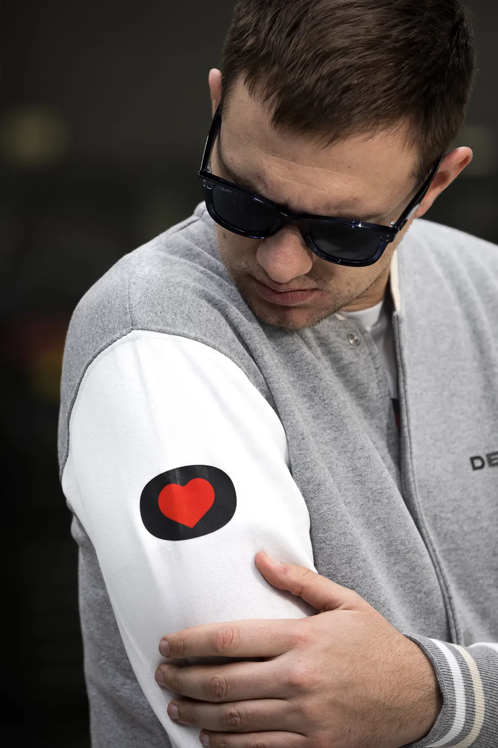 De Rosa 2026 Varsity Jacket giacca grigia bottoni