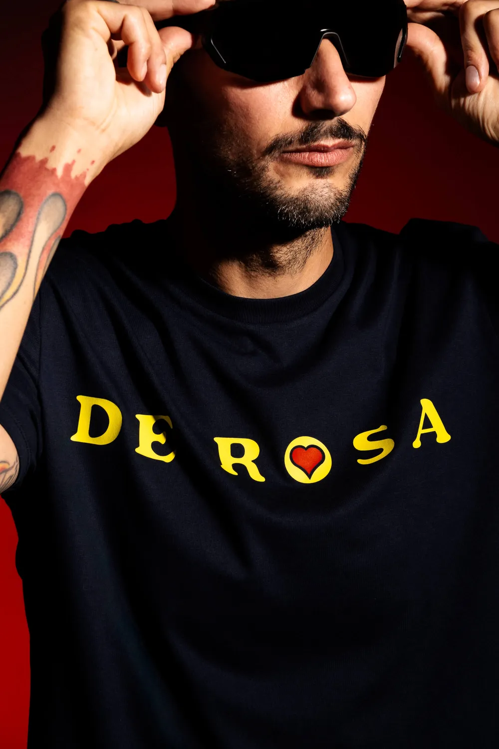 De Rosa Vintage Logo t-shirt regular fit cotone organico