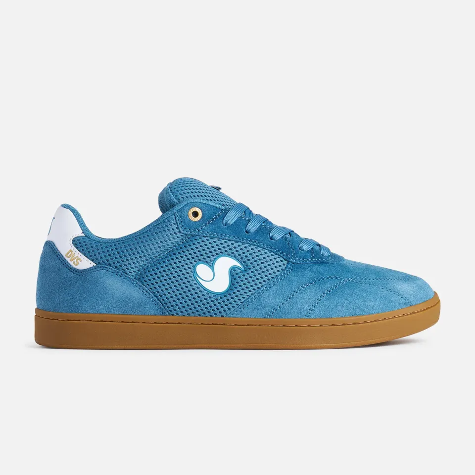 DVS Core 95 scarpe skate bluestone white gum suede